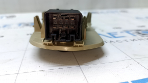 Ford Flex 13-19 Passenger Seat Control with Beige Trim and Black Button