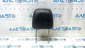 Ford C-max MK2 13-16 passenger seat headrest black leather, wrinkled