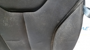 Left rear seat back for a 1996 Dodge Dart SXT, black, dry-cleanable