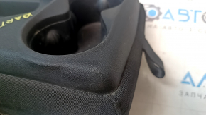 Left rear seat back armrest for 13-16 Dodge Dart SXT, black cloth