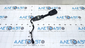 Ford C-max MK2 13-18 passenger seat belt latch, black, with sensor