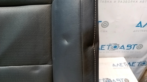 Lexus ES300h ES350 13-14 rear seat back with airbag, black leather, worn leather