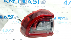 Left outer fender light for Kia Niro 17-22 LED+halogen, scratches, seal is dry
