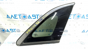 Rear right window, blind glass, Kia Niro 17-22, chrome, scratches on chrome