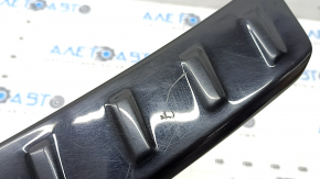 Upper rear bumper trim for VW Atlas 24-25, glossy black, scratches