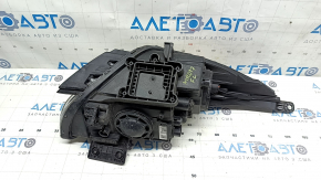 Left front headlight for Kia Niro 17-19 HEV, PHEV xenon, polished, web-like