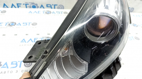 Left front headlight for Kia Niro 17-19 HEV, PHEV xenon, polished, web-like