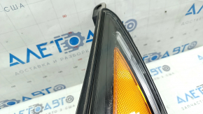 Left front headlight for Kia Niro 17-19 HEV, PHEV xenon, polished, web-like