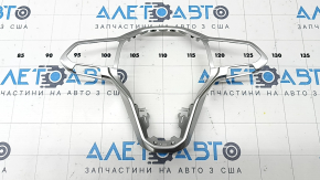 VW Atlas 21-25 chrome steering wheel trim, scratches