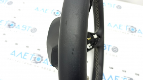 VW Atlas 24-25 steering wheel, black leather, heated, scratches, cuts