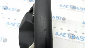 VW Atlas 24-25 steering wheel, black leather, heated, scratches, cuts