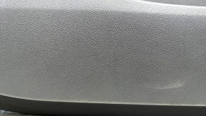 Kia Niro 17-22 front left door panel, gray insert, rubber armrest, scratches, scratches