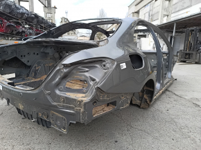 Mercedes C-class W205 15-21 rear right quarter wing on the body, graphite