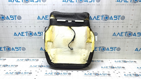 Ford C-max MK2 13-18 passenger seat cushion upholstery, black leather, heated, wrinkled