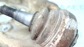 Front left axle shaft BMW 5 F10 11-16 AWD with ball joint, microcracks in boot