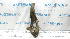 Front right axle shaft of BMW 5 F10 11-16 AWD with ball joint, microcracks in boot