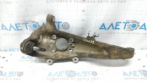 Front right axle shaft of BMW 5 F10 11-16 AWD with ball joint, microcracks in boot