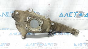 Front right axle shaft of BMW 5 F10 11-16 AWD with ball joint, microcracks in boot