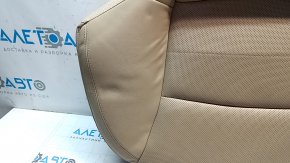 Rear seat cushion for Hyundai Sonata 11-14, beige leather, dents
