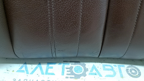 Audi Q5 80A 18-20 driver's seat back upholstery, brown leather, heated, wrinkled