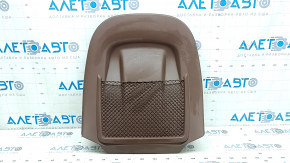 Black rear driver's seat backrest trim for Audi Q5 80A 18-24, with mesh, broken latches