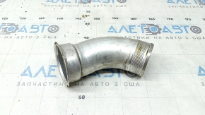 Right intercooler pipe second Mercedes C-class W205 300 19-21 iron
