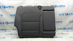 Rear seat, 2nd row, upper part, right, Kia Niro 17-22 HEV, PHEV, combined gray, cloth, with belt and armrest