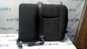 Left rear seat backrest for Nissan Leaf 13-17, heated, black cloth