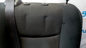 Left rear seat backrest for Nissan Leaf 13-17, heated, black cloth