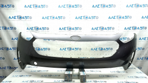 Kia Niro 17-19 HEV front bumper, PHEV without parking sensors, white, scratches, non-standard holes