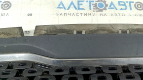Kia Niro 17-19 HEV radiator grille, PHEV without radar, chrome + gloss black, sand, scratches