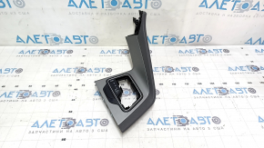 Kia Niro 17-22 HEV, PHEV center console trim, matte gray, scratches, broken fastener