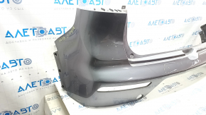 Kia Niro 17-19 HEV rear bumper, PHEV without parking sensors, graphite, scratches, abrasions