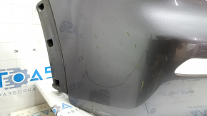 Kia Niro 17-19 HEV rear bumper, PHEV without parking sensors, graphite, scratches, abrasions