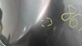 Kia Niro 17-19 HEV rear bumper, PHEV without parking sensors, graphite, scratches, abrasions