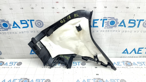 Rear pillar trim behind the left window Audi Q5 80A 18-24 black