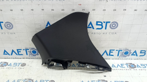 Right rear pillar trim behind the window, Audi Q5 80A 18-24 black