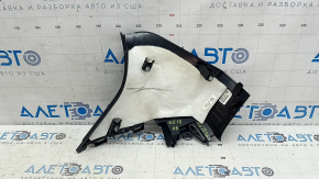 Right rear pillar trim behind the window, Audi Q5 80A 18-24 black