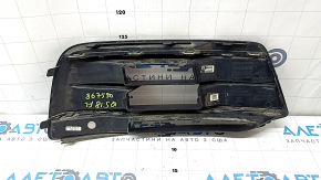Left front bumper grille for Audi Q5 80A 18-20 with chrome, sand, crack in molding