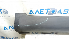 Right side sill for Kia Niro 17-22 HEV, PHEV structure, without mudguard, broken fasteners, scratches