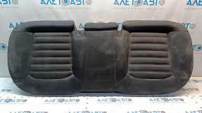 Ford Fusion mk5 13-15 rear seat cushion, black fabric, white stitching