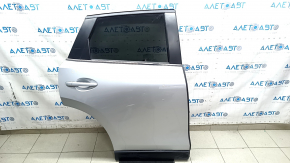 Mazda CX-5 17-24 right rear door assembly, silver 45P, scratch on molding, scratch on trim