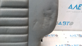 Left rear seat backrest for Ford Fusion mk5 2013-2015, gray fabric, with latch, dents for dry cleaning