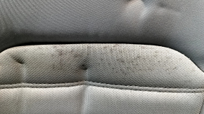 Left rear seat backrest for Ford Fusion mk5 2013-2015, gray fabric, with latch, dents for dry cleaning