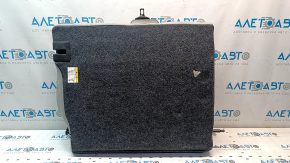 Left rear seat backrest for Ford Fusion mk5 2013-2015, gray fabric, with latch, dents for dry cleaning