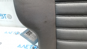 Right rear seat backrest for Ford Fusion mk5 13-15, gray cloth, dents for dry cleaning