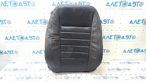 Ford C-max MK2 13-18 passenger seat back upholstery, black leather, heated