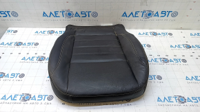 Ford C-max MK2 13-18 passenger seat cushion upholstery, black leather, heated