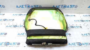 Ford C-max MK2 13-18 passenger seat cushion upholstery, black leather, heated