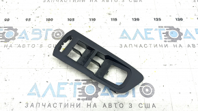 Black front left window control trim for VW Atlas 18-23